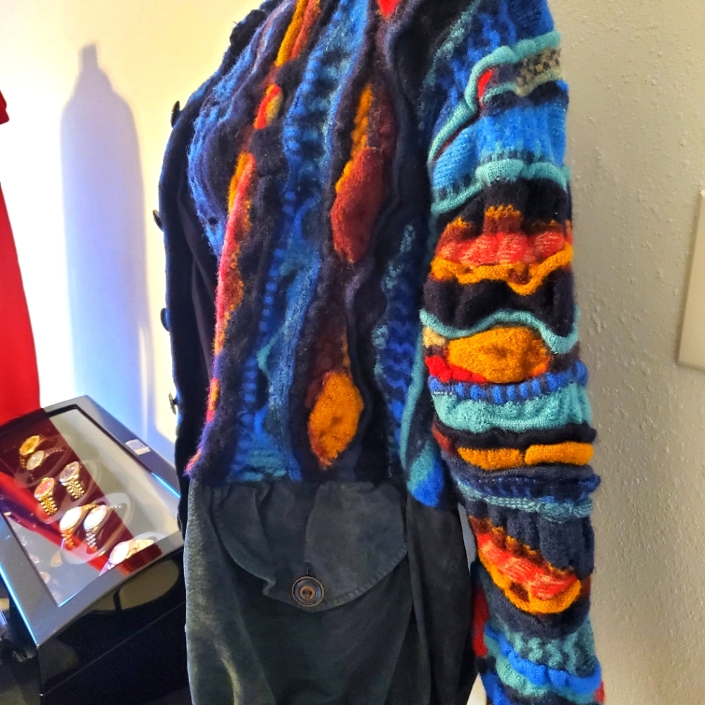 Authentic Vintage Coogi Button Up Wool Sweater - image 5